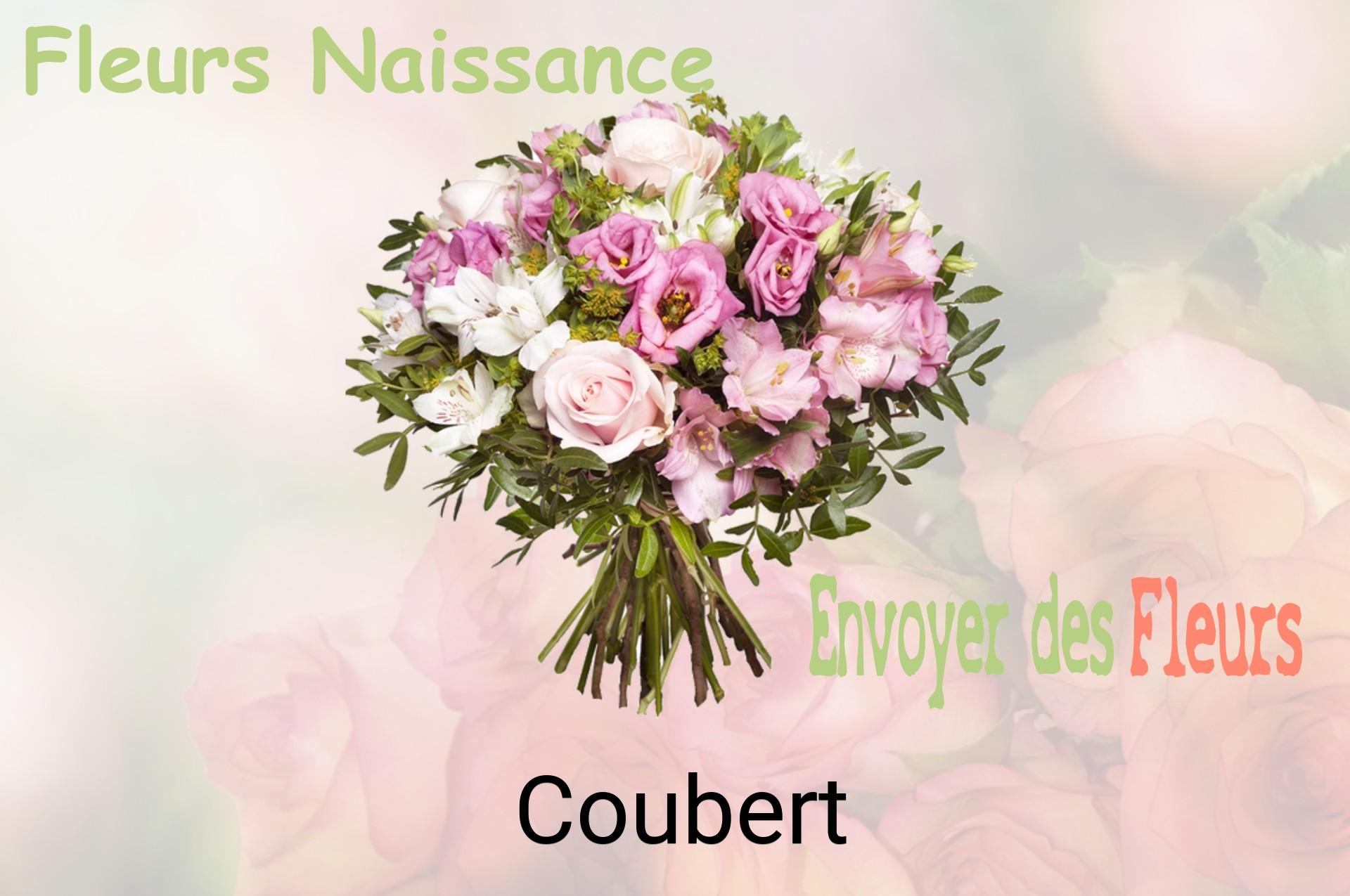 Bouquet de fleurs de naissance livré à Coubert